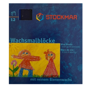 Giz de Cera Bloco 12 cores MISTAS