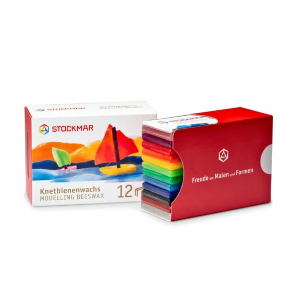 Cera de Abelha para Modelagem STOCKMAR – 12 Cores Sortidas - Imagem 2