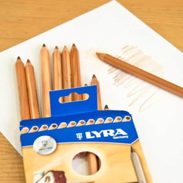 Lápis LYRA Colour Giants Tons de Pele – 12 Cores - Imagem 2