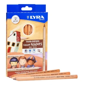 Lápis LYRA Colour Giants Tons de Pele – 12 Cores