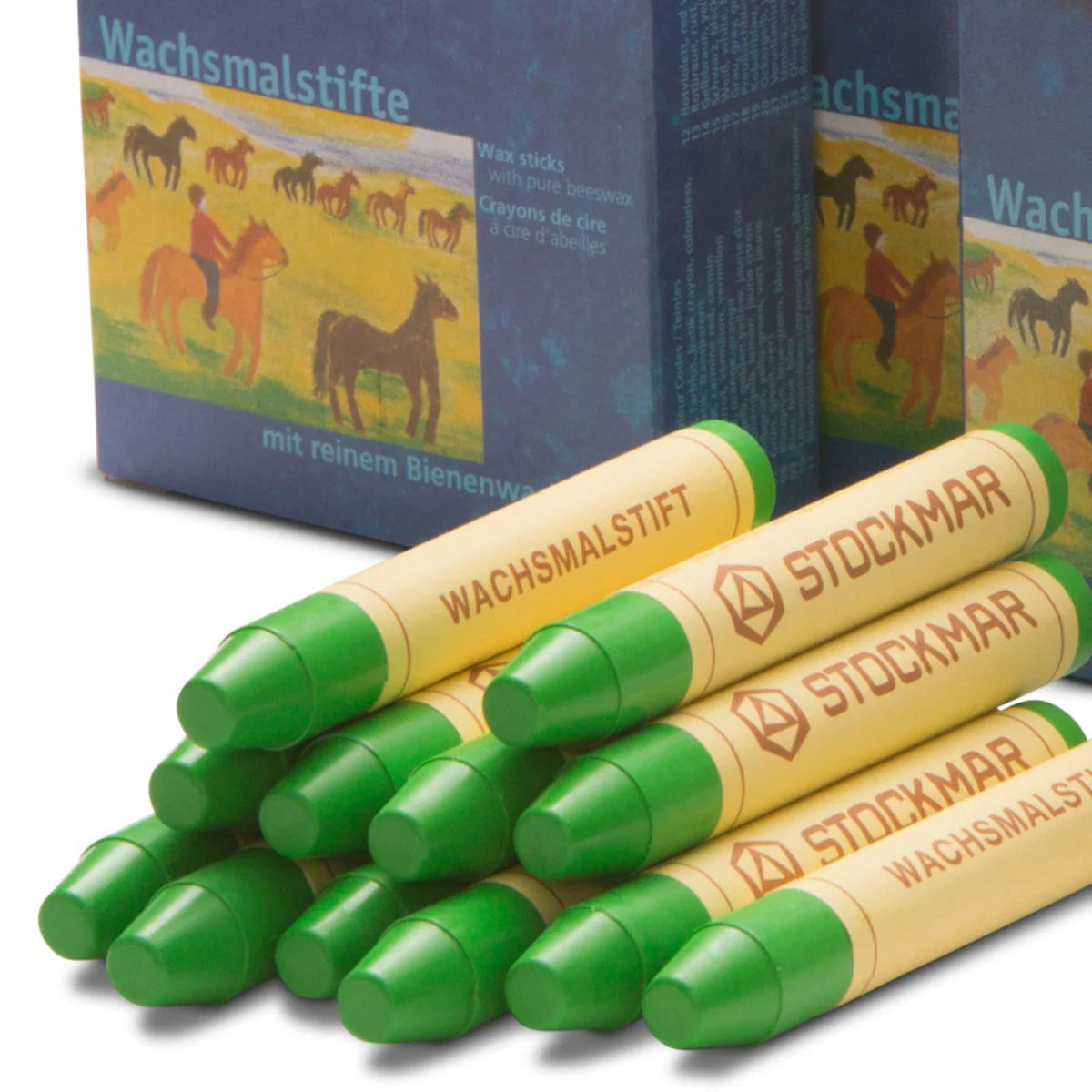 Giz de Cera bastão STOCKMAR – 12 Bastões