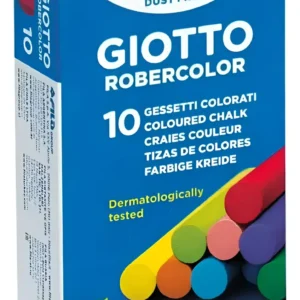 Giz Escolar Giotto Colorido 10 Un